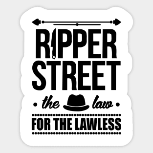 Ripper Street Sticker